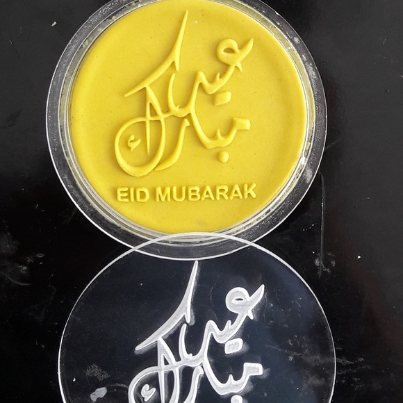 EID MUBARAK Special Acrylic Outbosser Fondant Stamps For Cakes and Cupcakes - Picture 4 of 5